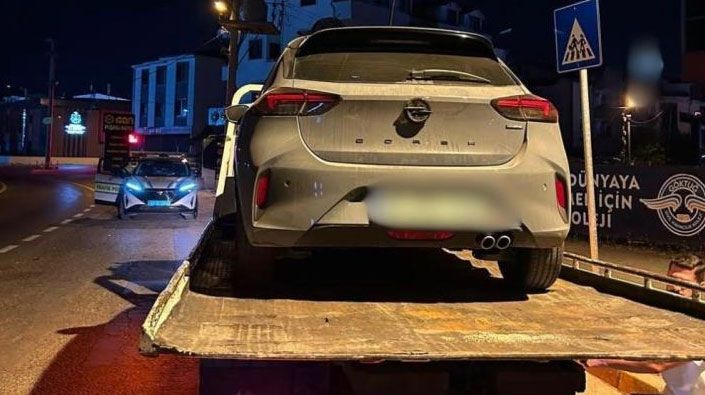 Kocaeli'deki korsan taksi denetiminde sürücü ve yolcuya ceza
