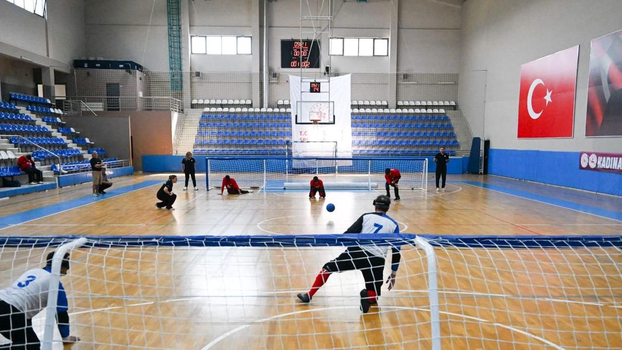 Vali Aktaş, Goalball Erkekler 4. Lig Müsabakasını İzledi
