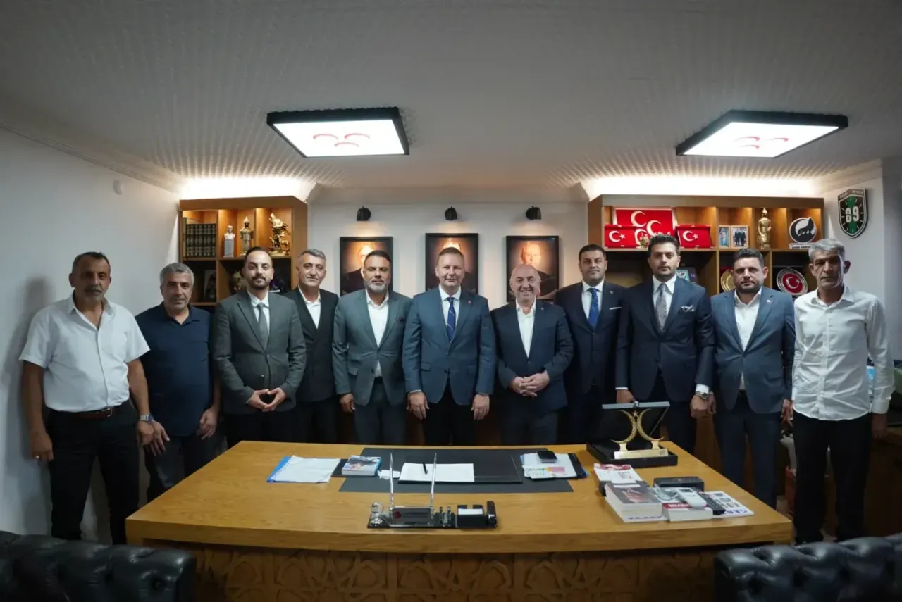 Başkan Bıyık’tan Başkan Emengen’e hayırlı olsun ziyareti!