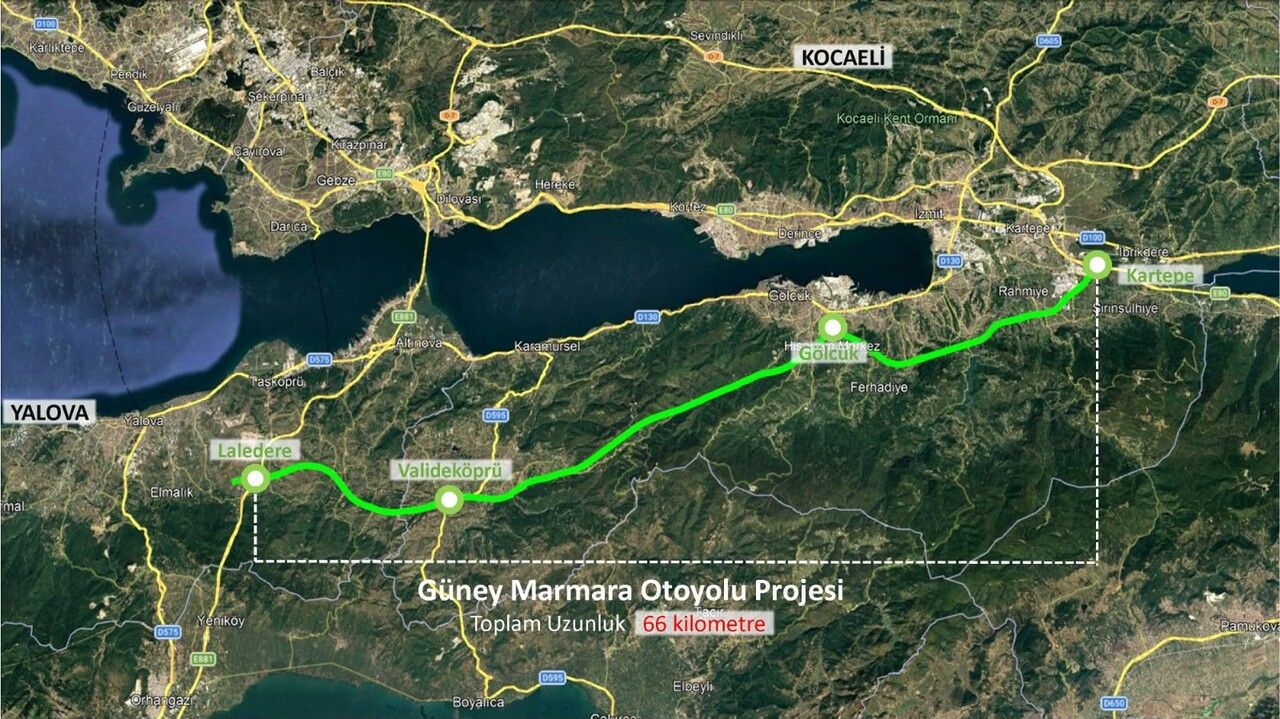 Kocaeli'den Yalova'ya yeni yol geliyor! İmar planları askıya çıktı