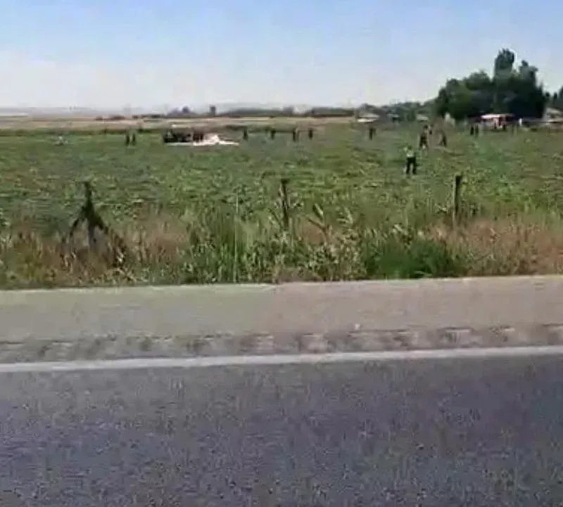 Ankara'da eğitim helikopteri düştü