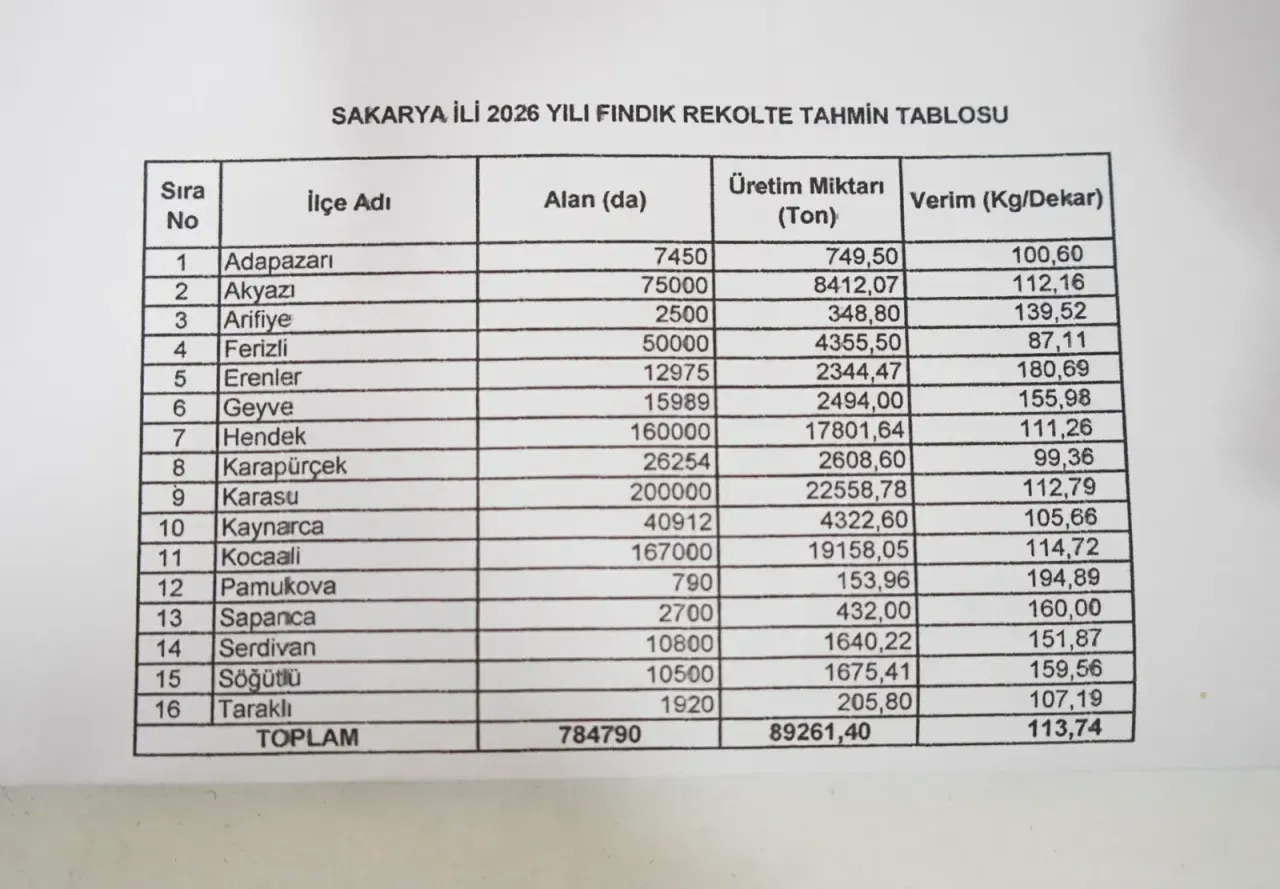 Fındık İşçilerinin 2026 Yılı Yevmiyesi Belli Oldu