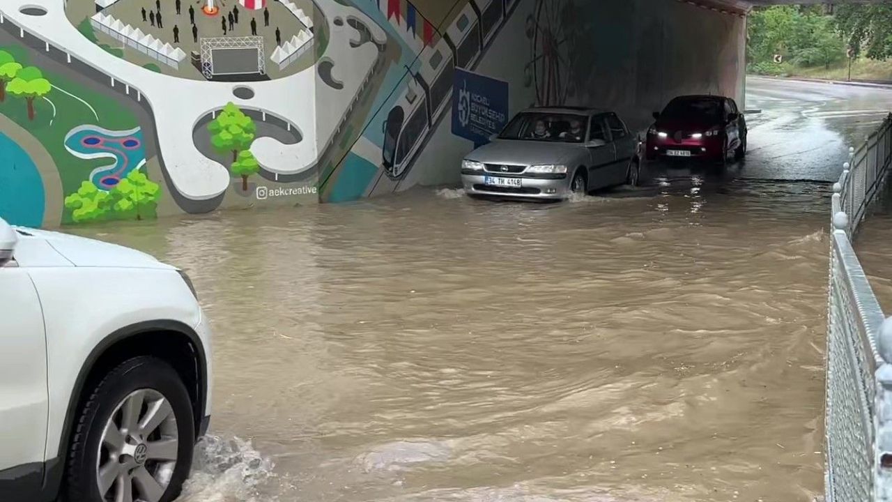 Önlemler Alınmıştı Sağanak Alt Geçidi Suyla Doldurdu