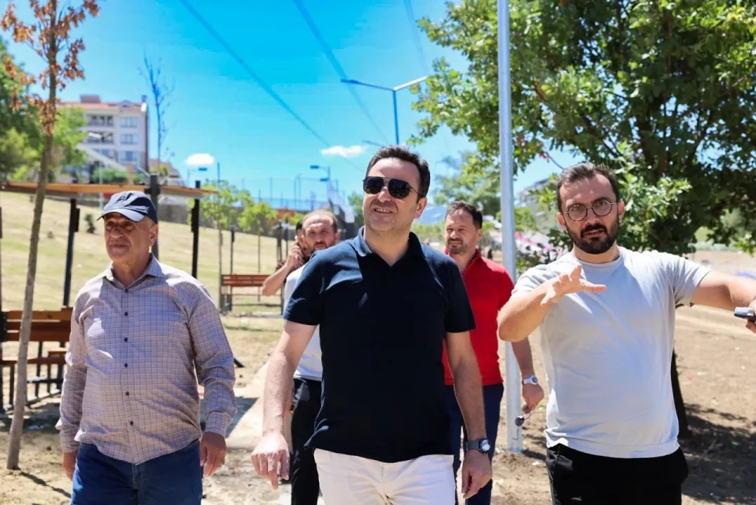 Güzel İşler Millet Bahçesi’nde sona gelindi! Başkan Özlü çalışmaları inceledi