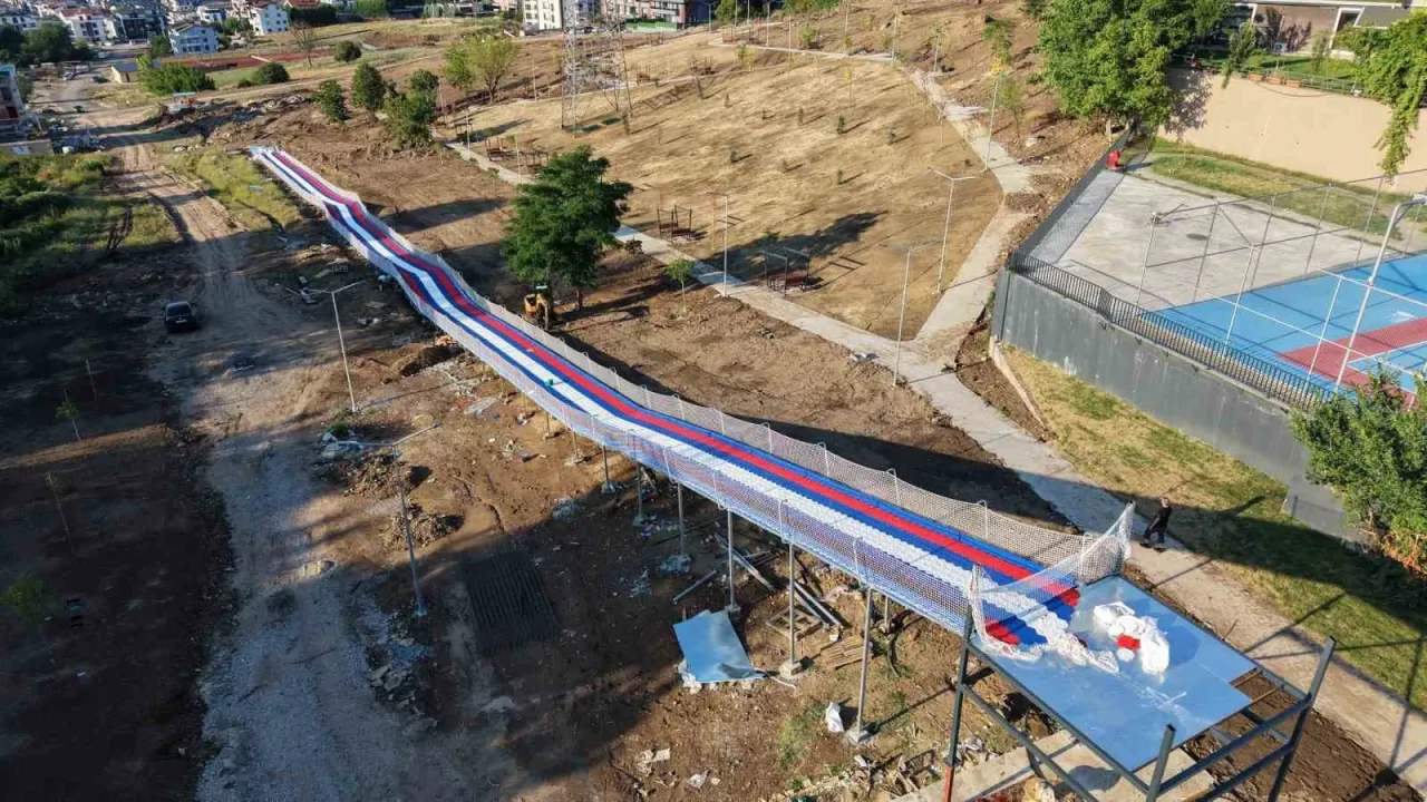 Güzel İşler Millet Bahçesi’nde sona gelindi! Başkan Özlü çalışmaları inceledi