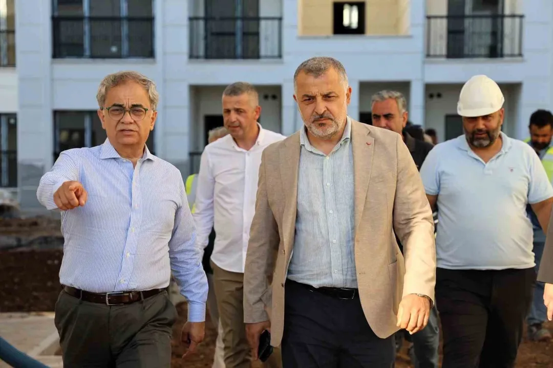 Kartepe Evleri'nde sona gelindi! Teslim öncesi son hazırlıklar başladı