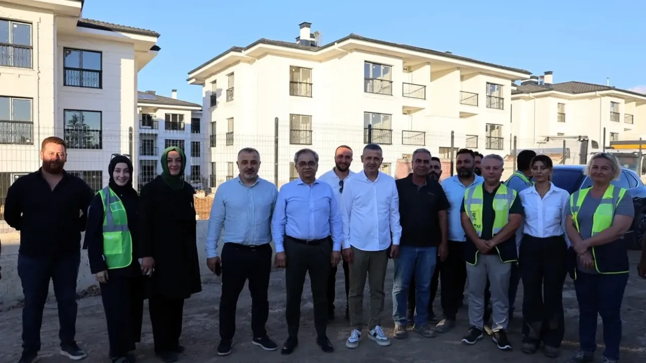 Kartepe Evleri'nde sona gelindi! Teslim öncesi son hazırlıklar başladı