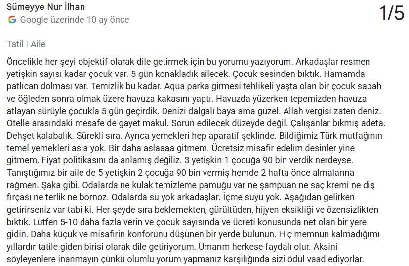 Kocaelili ailenin 160 bin TL’lik tatil kabusu! “Hastanelik olduk”