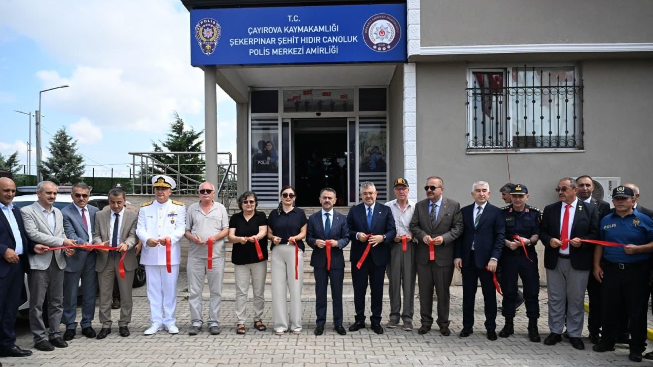 Çayırova’da Şehit Hıdır Canoluk’un adı yeni polis merkezinde yaşatılacak