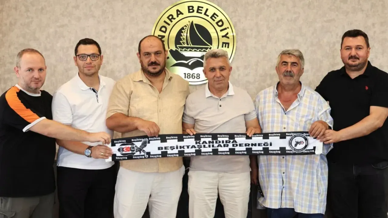 Kandıra Beşiktaşlılar Derneği'nden Başkan Erol Ölmez'e Ziyaret