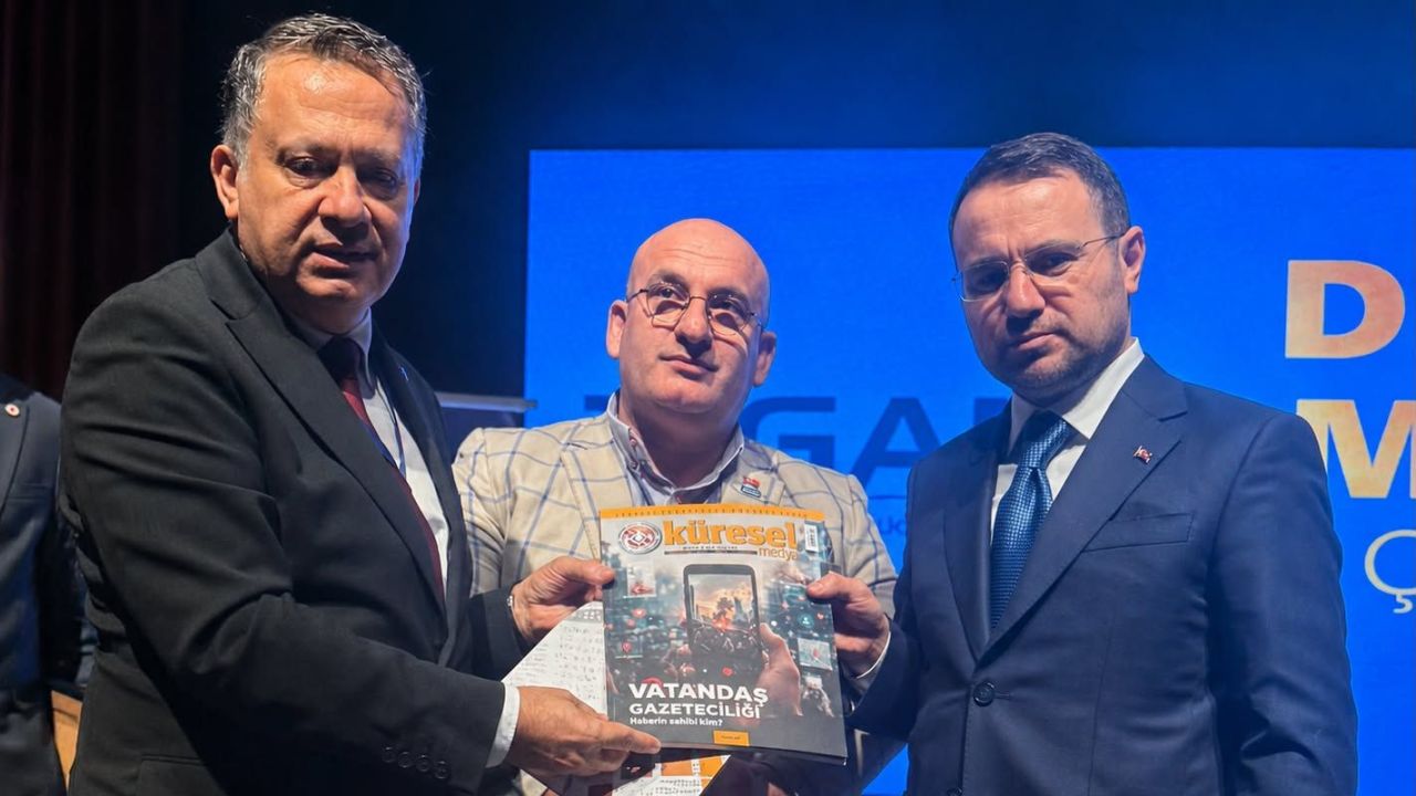 Dim, gazetecilik yasası taslağını Bakan Gürlek'e sundu